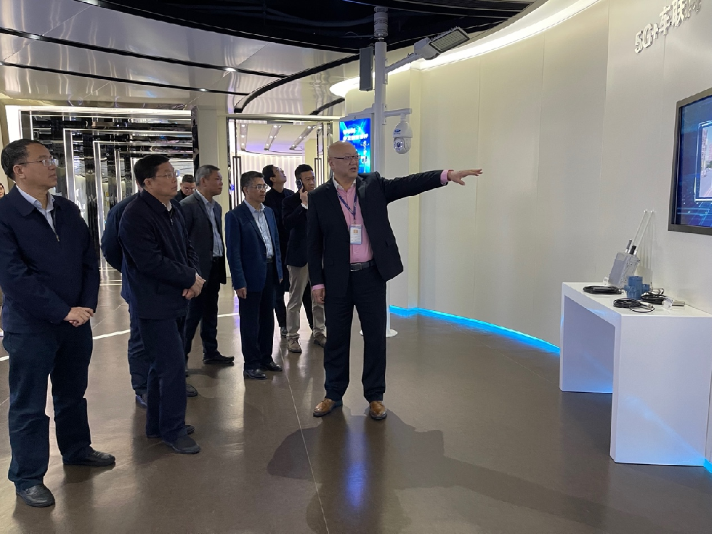 贛州市政協主席徐兵一行蒞臨我司調研指導工作