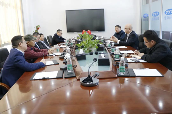 中國農業銀行贛州分行黨委書記、行長張軍強一行蒞臨我司調研