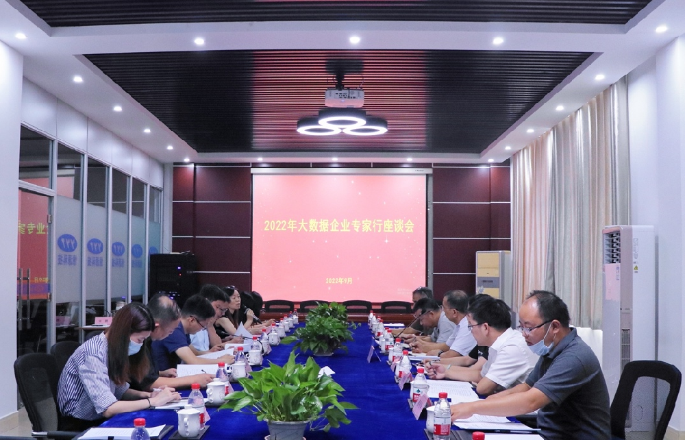 借“數”騰飛｜省工信廳電子政務與信息資源處處長饒建平一行蒞臨我司調研